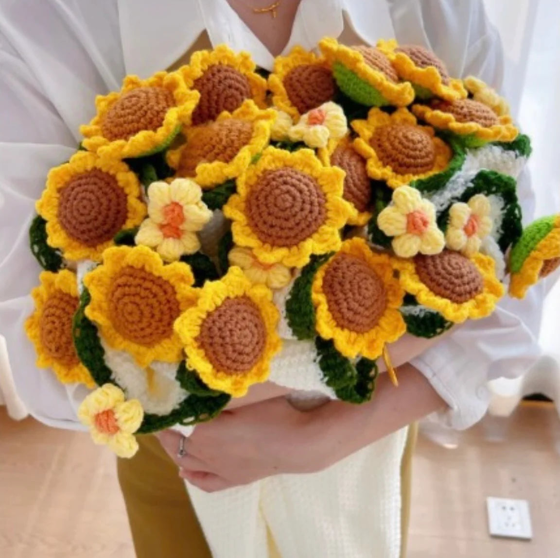 SnugBloom Crochet Blanket