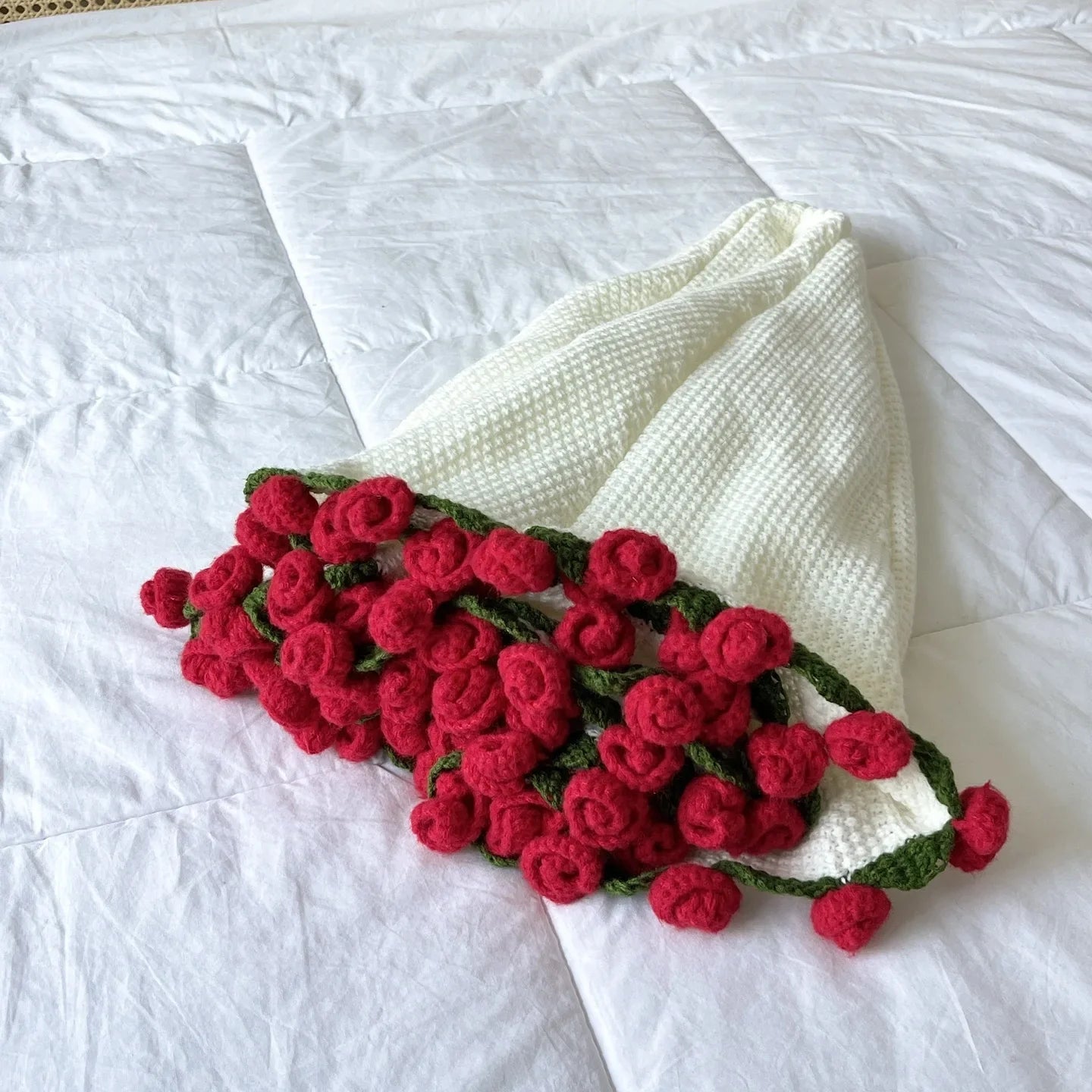 SnugBloom Crochet Blanket