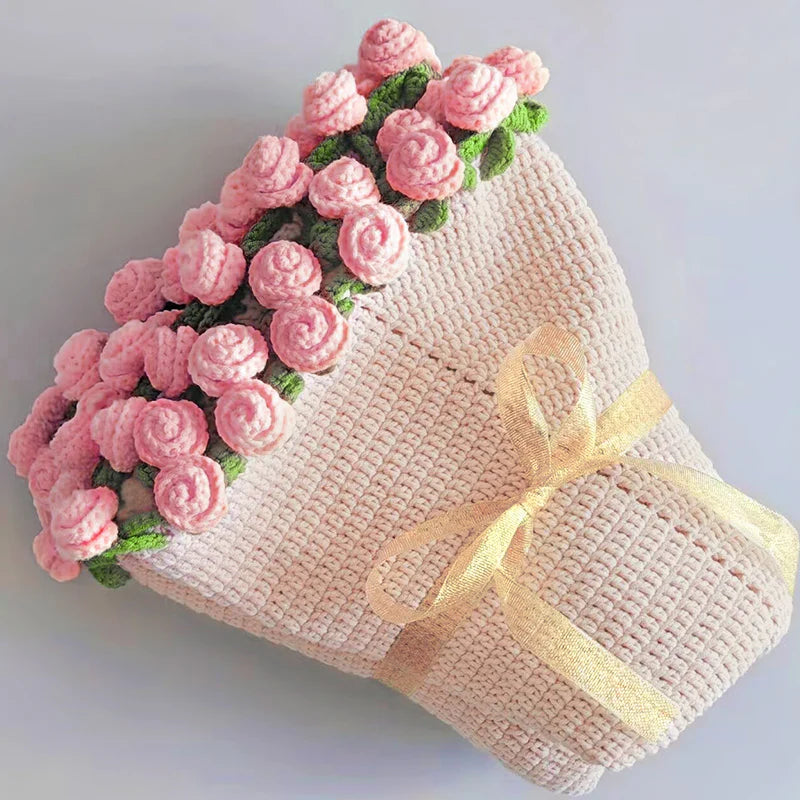 SnugBloom Crochet Blanket